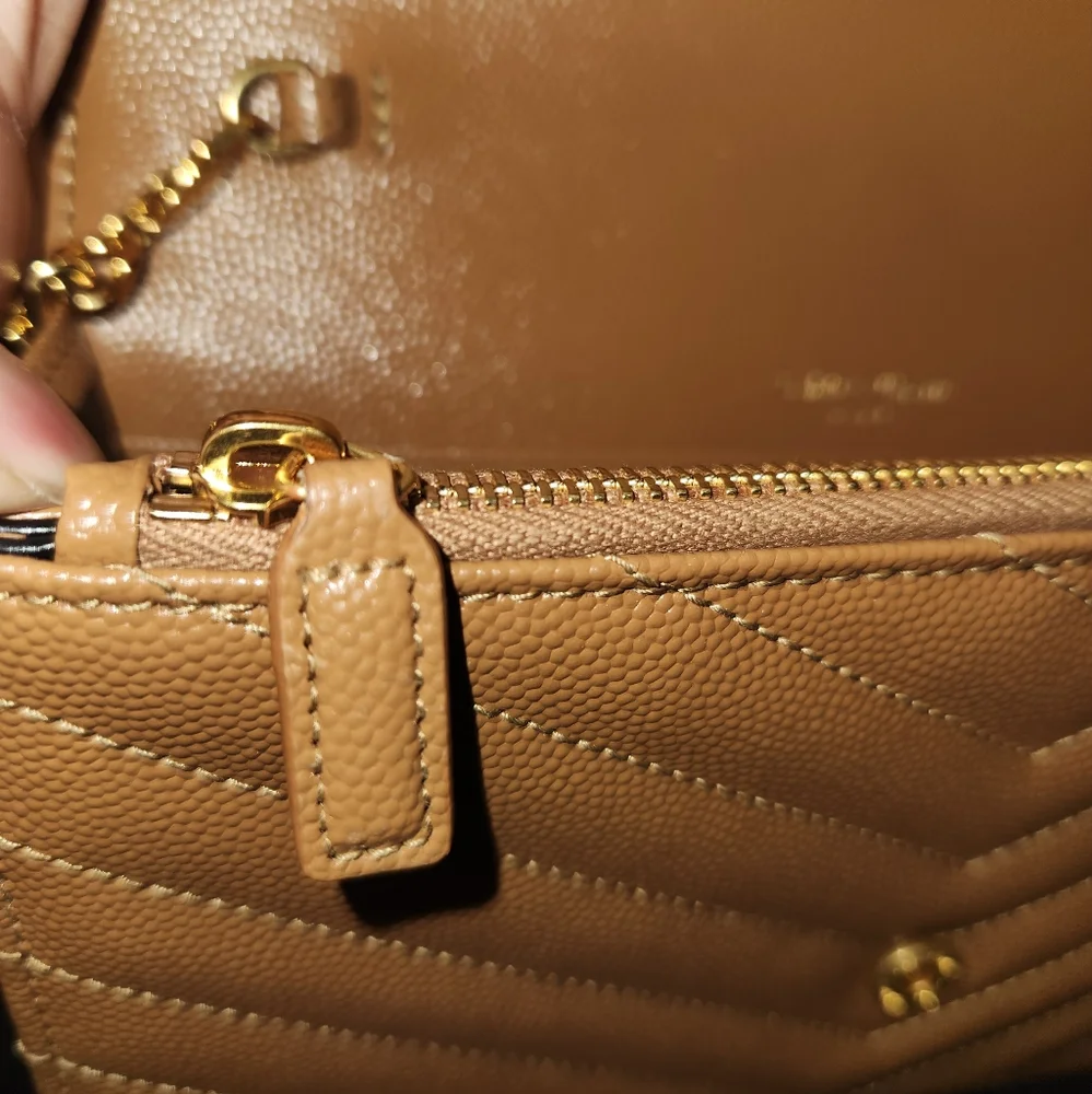 Saint Laurent YSL Tan CASSANDRE Bag - Picture 10 of 14